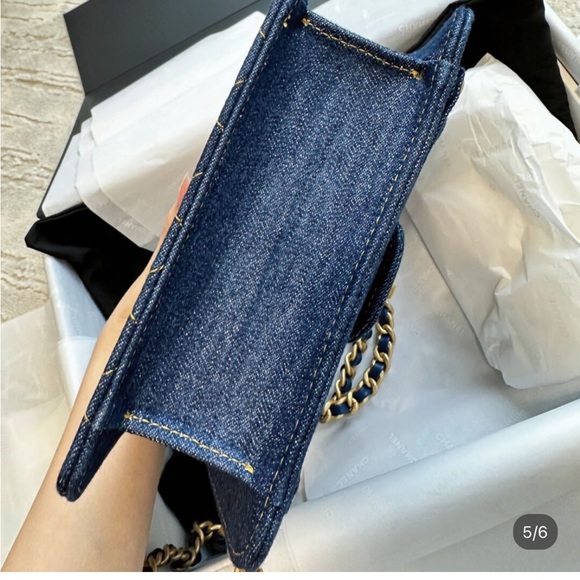 Chanel Denim bag 23s small - Picture 7 of 9